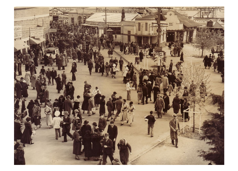 Crowd at the 1936 Royal Adelaide Show